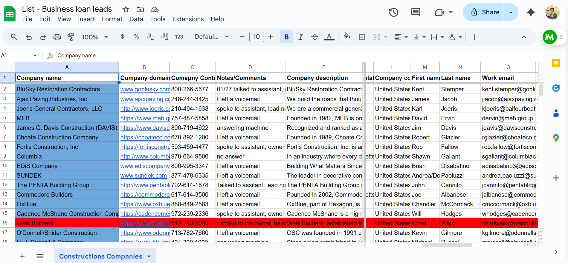 Lead Generation & Email Marketing And Cold Calling